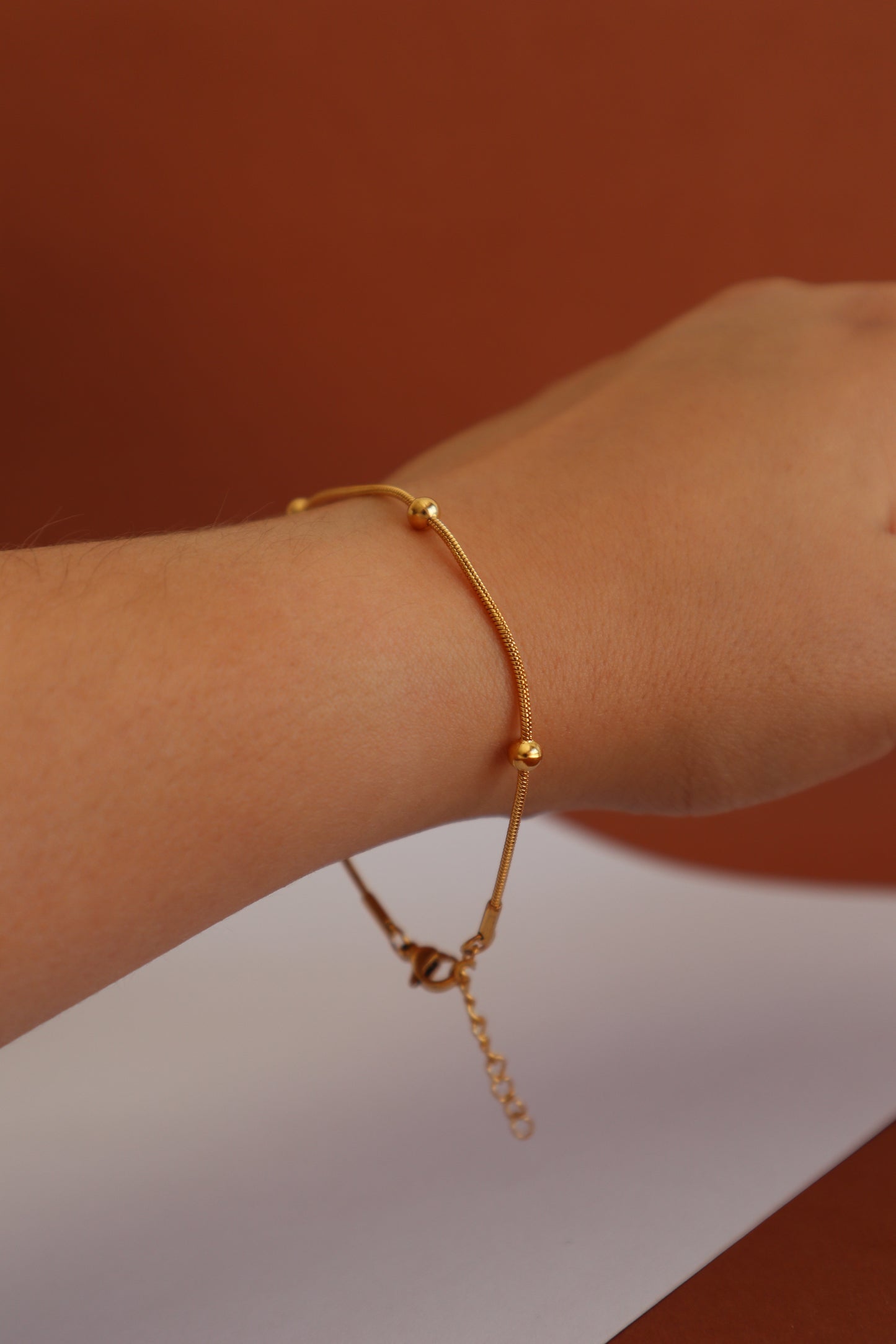 Pulseira com esferas