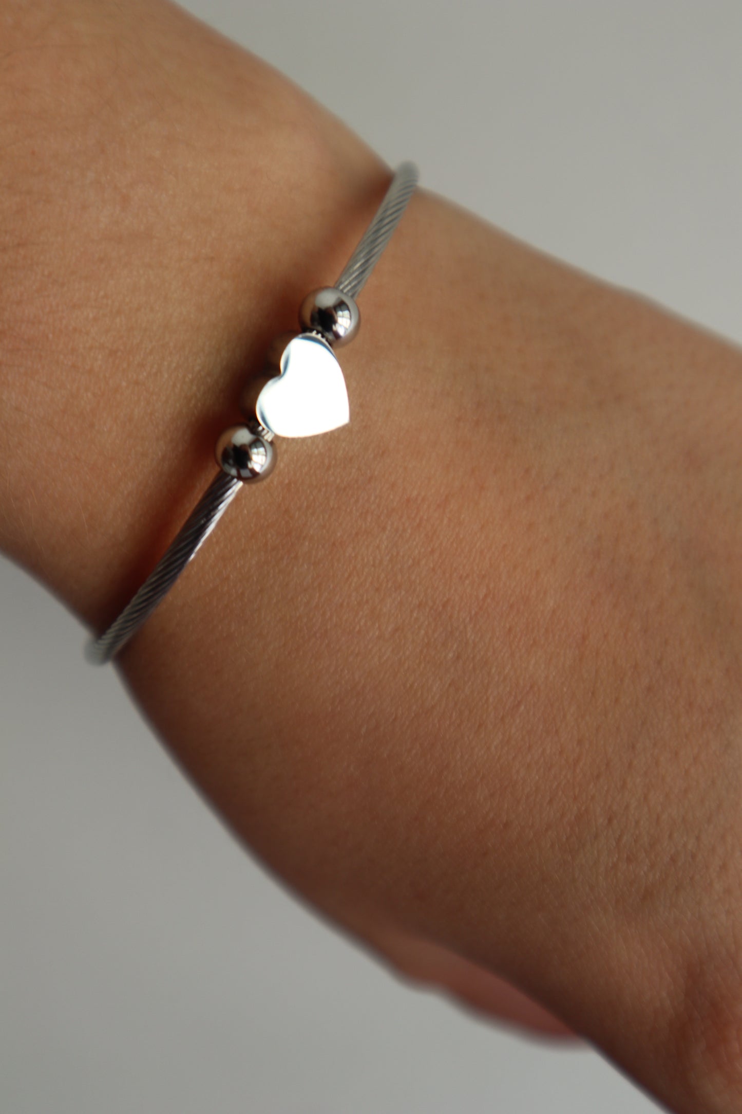 Pulseira coração