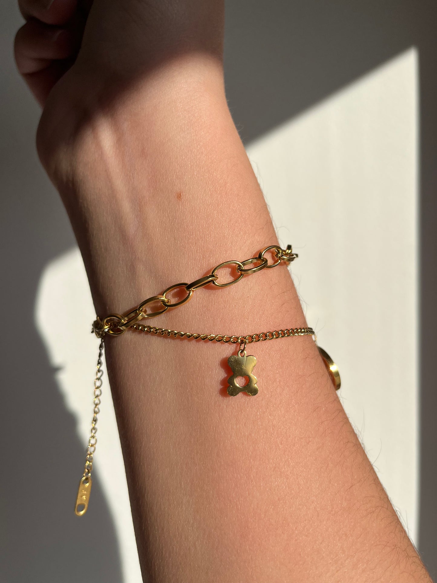 Pulseira com urso do amor