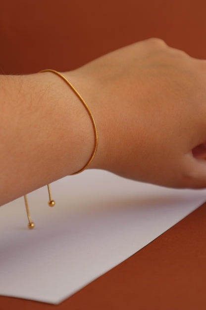 Pulseira malha elegante