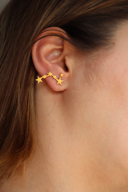 Brincos com estrelas